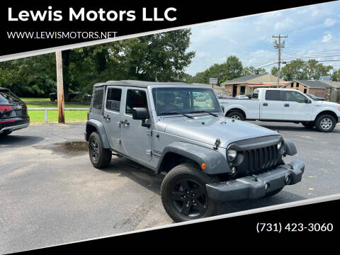 2015 Jeep Wrangler Unlimited for sale at Lewis Motors LLC in Jackson TN