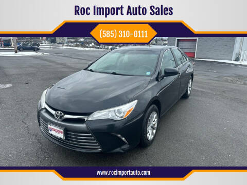 2017 Toyota Camry for sale at Roc Import Auto Sales in Rochester NY