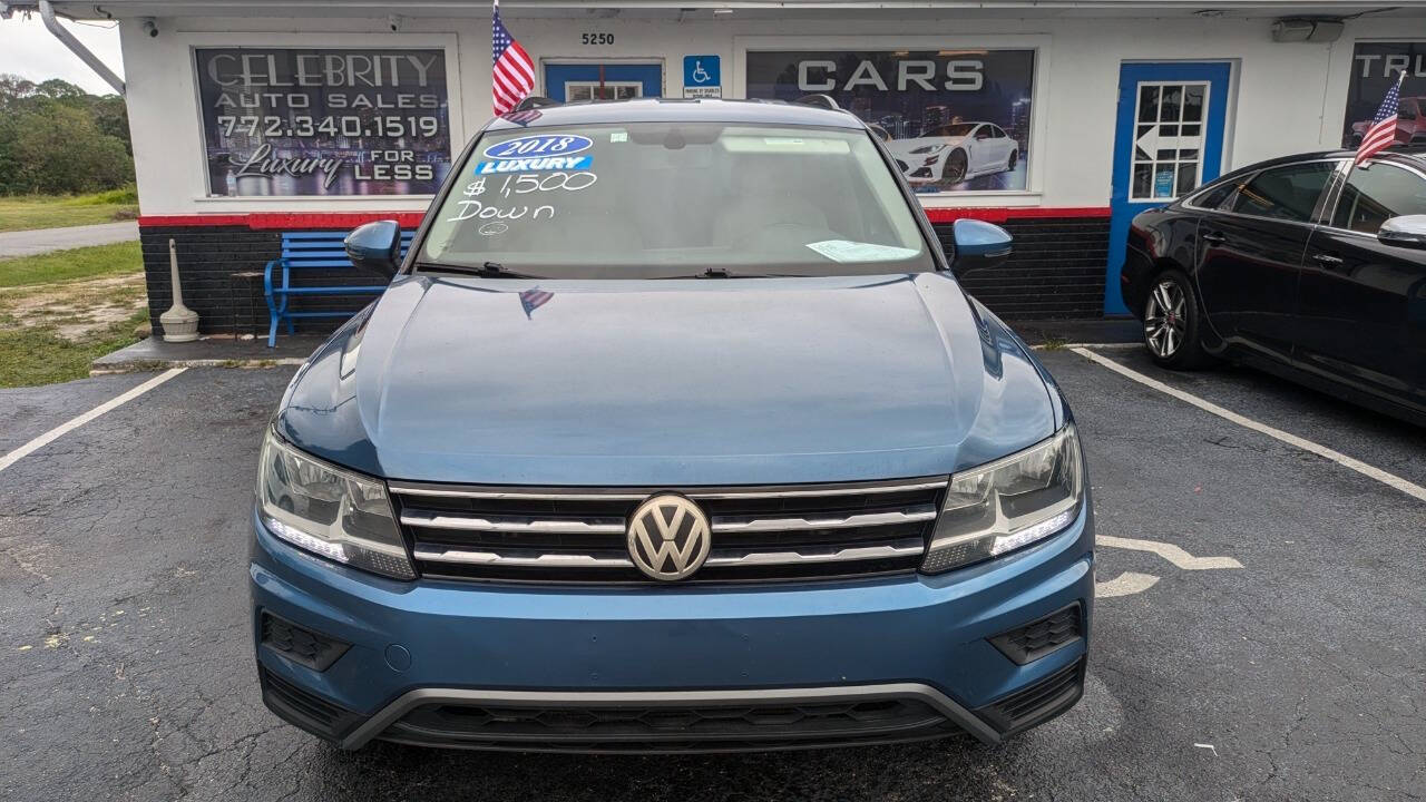 2018 Volkswagen Tiguan for sale at Celebrity Auto Sales in Fort Pierce, FL