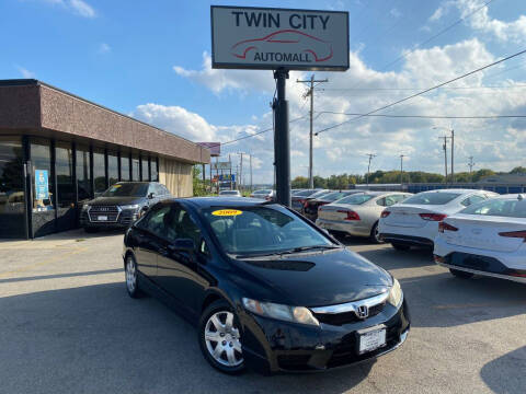 2009 Honda Civic for sale at TWIN CITY AUTO MALL in Bloomington IL