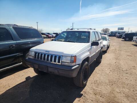 1995 Jeep Grand Cherokee for sale at PYRAMID MOTORS - Fountain Lot in Fountain CO