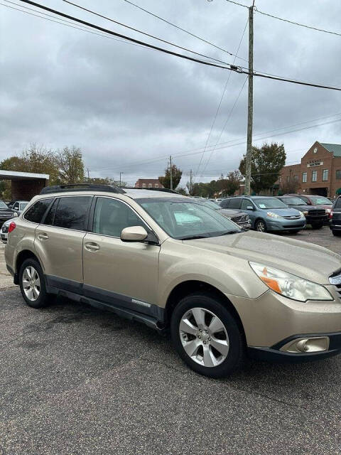 2010 Subaru Outback for sale at A1 Classic Motor Inc in Fuquay Varina, NC