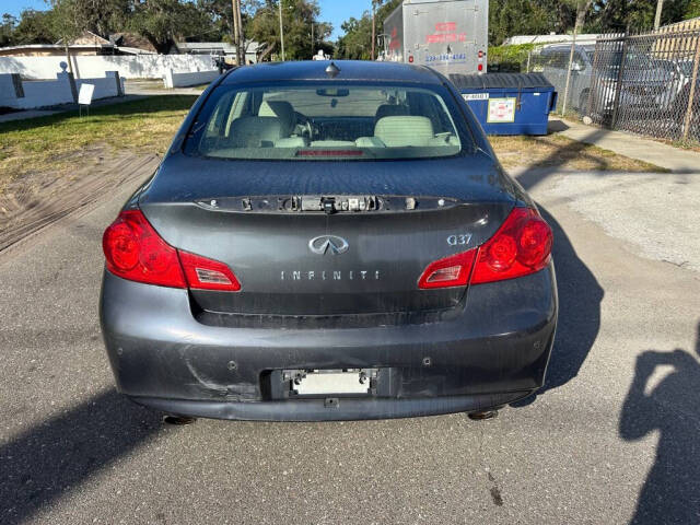 2010 INFINITI G37 Sedan for sale at Entourage Auto Sales in Tampa, FL