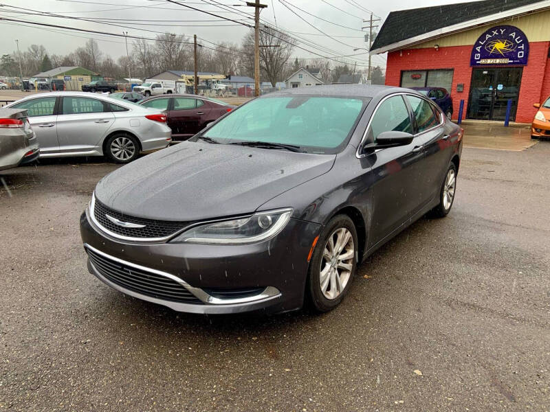 2015 Chrysler 200 for sale at Galaxy Auto Inc. in Akron OH