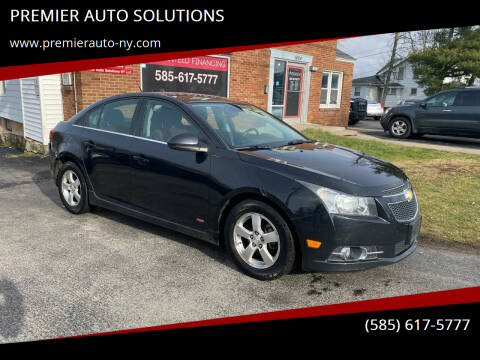2013 Chevrolet Cruze for sale at PREMIER AUTO SOLUTIONS in Spencerport NY