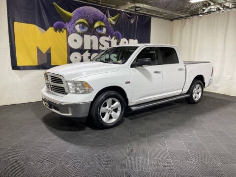 2017 RAM 1500 for sale at Monster Motors in Michigan Center MI