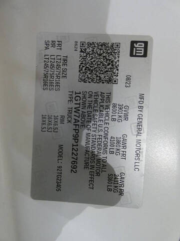 2023 GMC Savana 2500