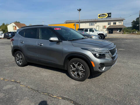 2021 Kia Seltos for sale at Riverside Auto Sales & Service in Portland ME