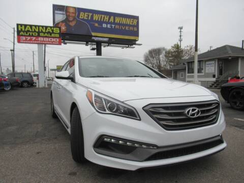 2017 Hyundai Sonata for sale at Hanna's Auto Sales in Indianapolis IN