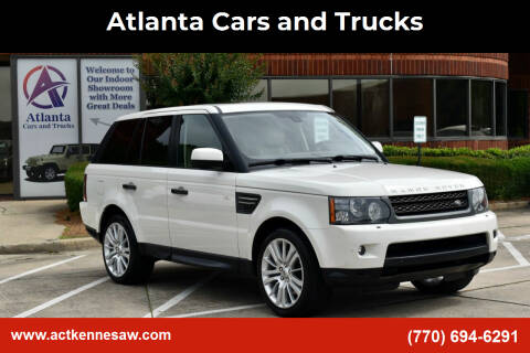 2010 Land Rover Range Rover Sport for sale at Atlanta Cars and Trucks in Kennesaw GA