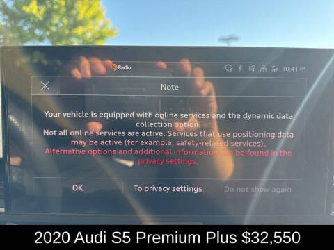 2020 Audi S5 3.0T quattro Premium Plus