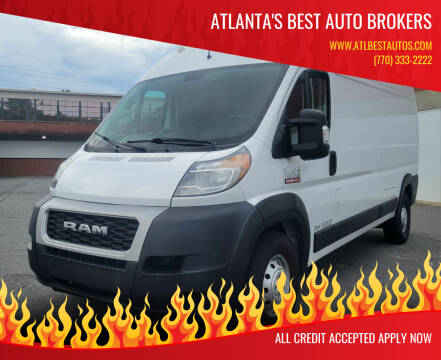2019 RAM ProMaster for sale at Atlanta's Best Auto Brokers in Marietta GA