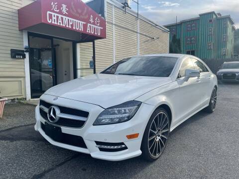 2014 Mercedes-Benz CLS for sale at Champion Auto LLC in Quincy MA