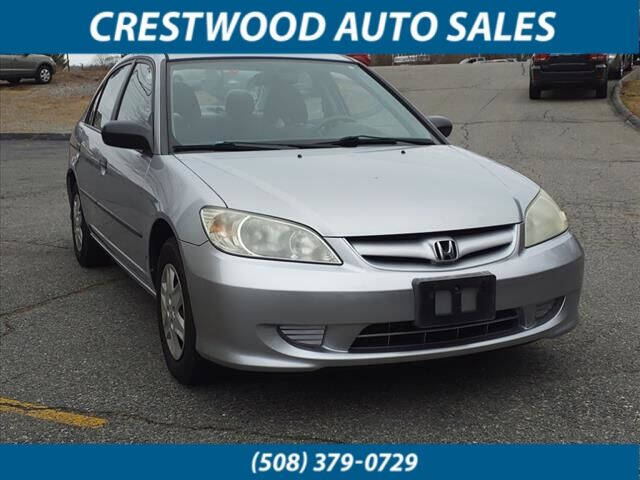 2005 Honda Civic for sale at Crestwood Auto Sales in Swansea MA