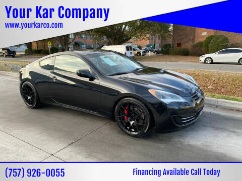 2011 Hyundai Genesis Coupe for sale at Your Kar Company in Norfolk VA