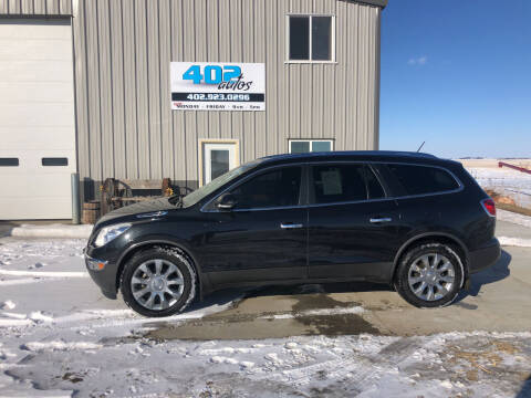 2012 Buick Enclave for sale at 402 Autos in Lindsay NE