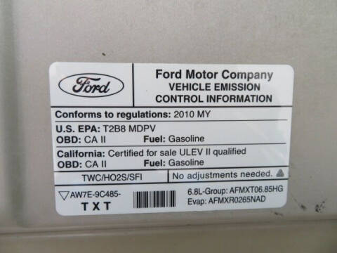 2010 Ford E-Series E-350 SD