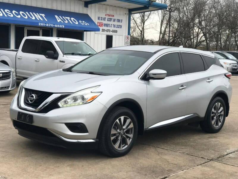 2017 Nissan Murano for sale at Discount Auto Company in Houston TX