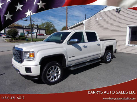 2015 GMC Sierra 1500 for sale at BARRYS AUTO SALES LLC in Danville VA