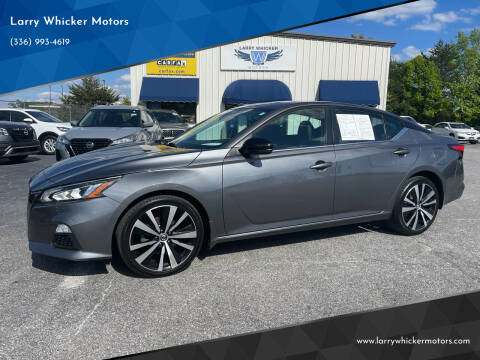 2019 Nissan Altima for sale at Larry Whicker Motors in Kernersville NC