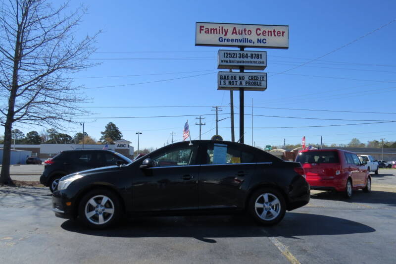 2014 Chevrolet Cruze for sale at FAMILY AUTO CENTER in Greenville NC