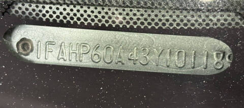 2003 Ford Thunderbird