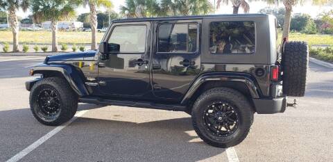 2008 Jeep Wrangler Unlimited for sale at HUGH WILLIAMS AUTO SALES in Lakeland FL