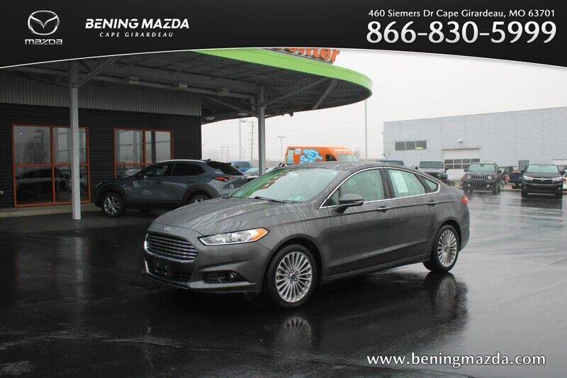 2016 Ford Fusion for sale at Bening Mazda in Cape Girardeau MO