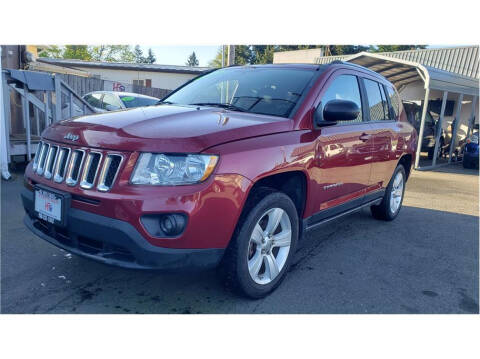 2012 Jeep Compass for sale at H5 AUTO SALES INC in Federal Way WA