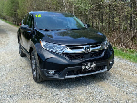 2018 Honda CR-V for sale at Denton Auto Inc in Craftsbury VT