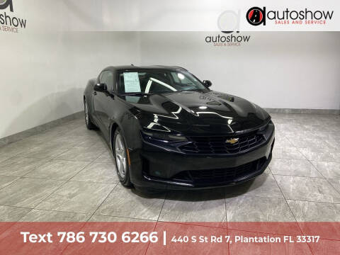 2020 Chevrolet Camaro for sale at AUTOSHOW SALES & SERVICE in Plantation FL