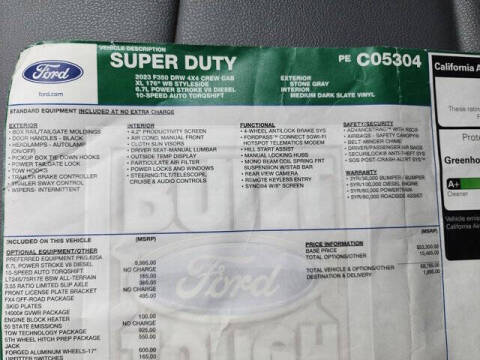 2023 Ford F-350 Super Duty