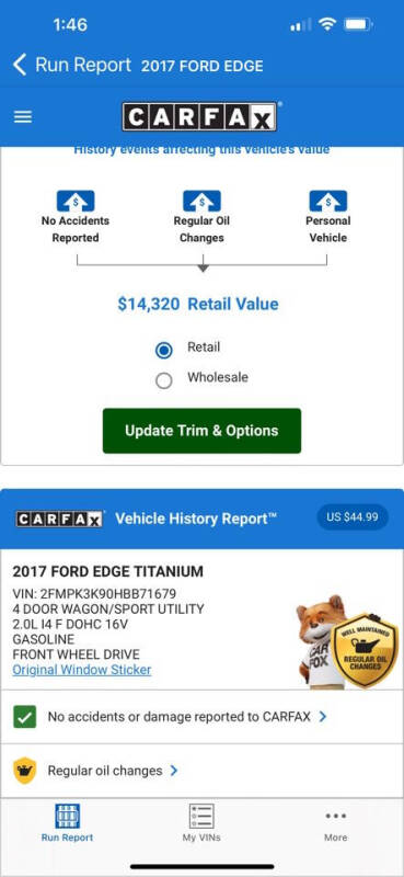 2017 Ford Edge Titanium