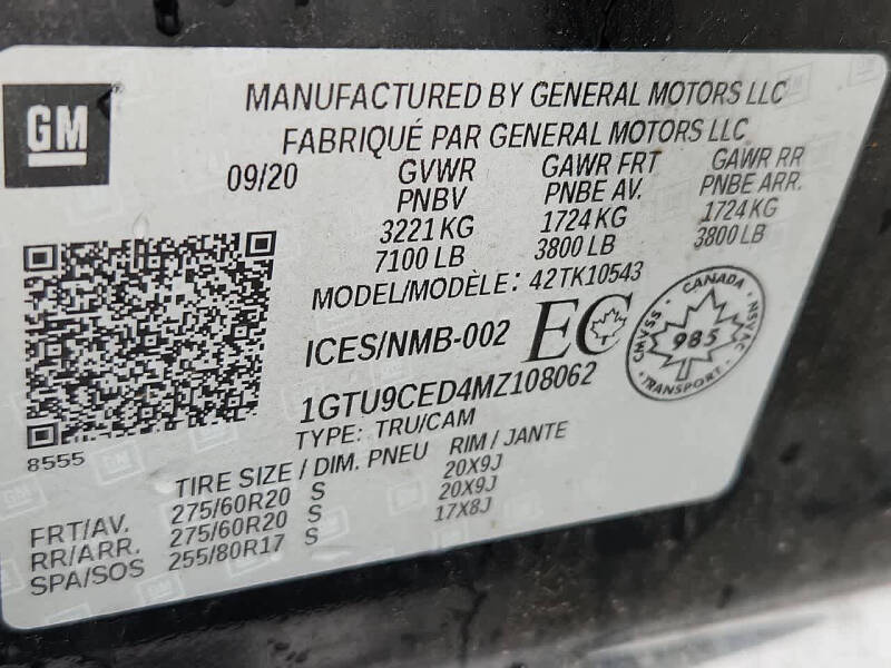 2021 GMC Sierra 1500