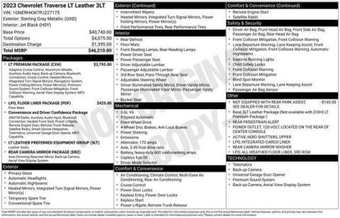 2023 Chevrolet Traverse LT Leather