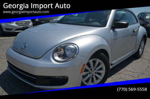 2014 Volkswagen Beetle for sale at Georgia Import Auto in Alpharetta GA