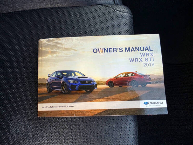 2019 Subaru WRX Limited