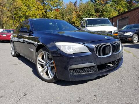 2012 BMW 7 Series for sale at LION COUNTRY AUTOMOTIVE in Lewistown PA
