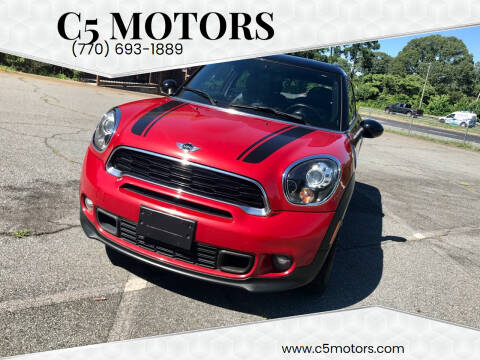 2013 MINI Paceman for sale at C5 Motors in Marietta GA
