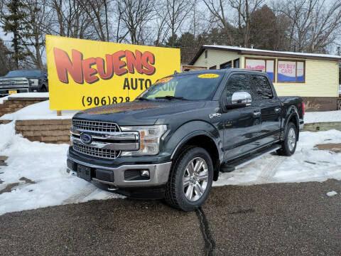 2018 Ford F-150 for sale at Neuens Auto Sales in Iron Mountain MI