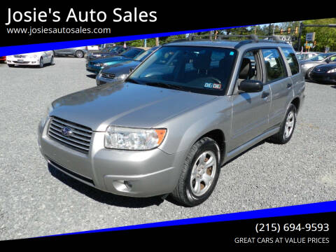 2006 Subaru Forester for sale at Josie's Auto Sales in Gilbertsville PA