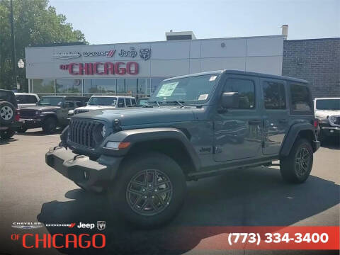 2024 Jeep Wrangler for sale at Chrysler Dodge Jeep RAM of Chicago in Chicago IL