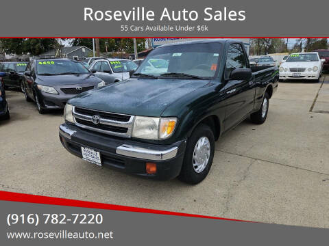 1999 Toyota Tacoma for sale at Roseville Auto Sales in Roseville CA