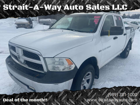 2012 RAM 1500 for sale at Strait-A-Way Auto Sales LLC in Gaylord MI