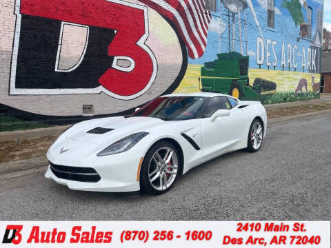 2018 Chevrolet Corvette for sale at D3 Auto Sales in Des Arc AR