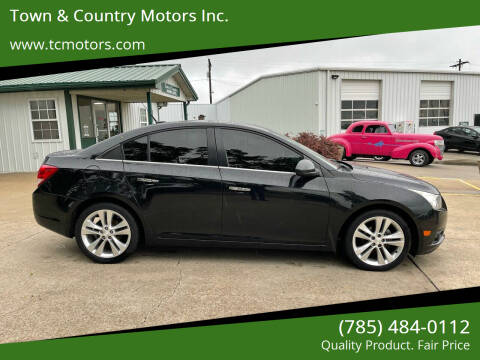 2013 Chevrolet Cruze for sale at Town & Country Motors Inc. in Meriden KS