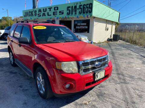 2009 Ford Escape for sale at Jack's Auto Sales in Port Richey FL