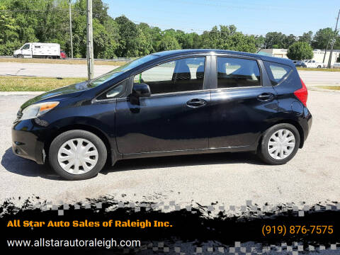 2014 Nissan Versa Note for sale at All Star Auto Sales of Raleigh Inc. in Raleigh NC