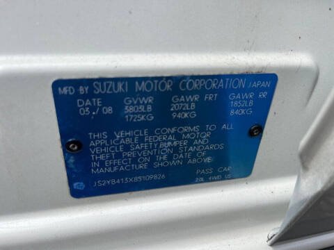 2008 Suzuki SX4 Crossover