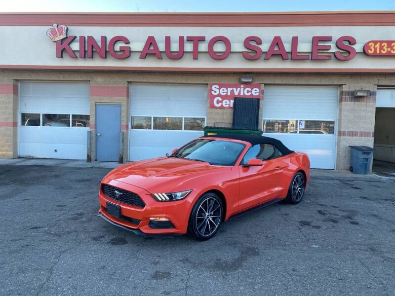 2015 Ford Mustang for sale at KING AUTO SALES  II in Detroit MI